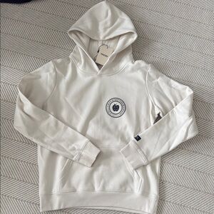 New York or Nowhere NYON Unisex Cream Logo Pullover Hoodie